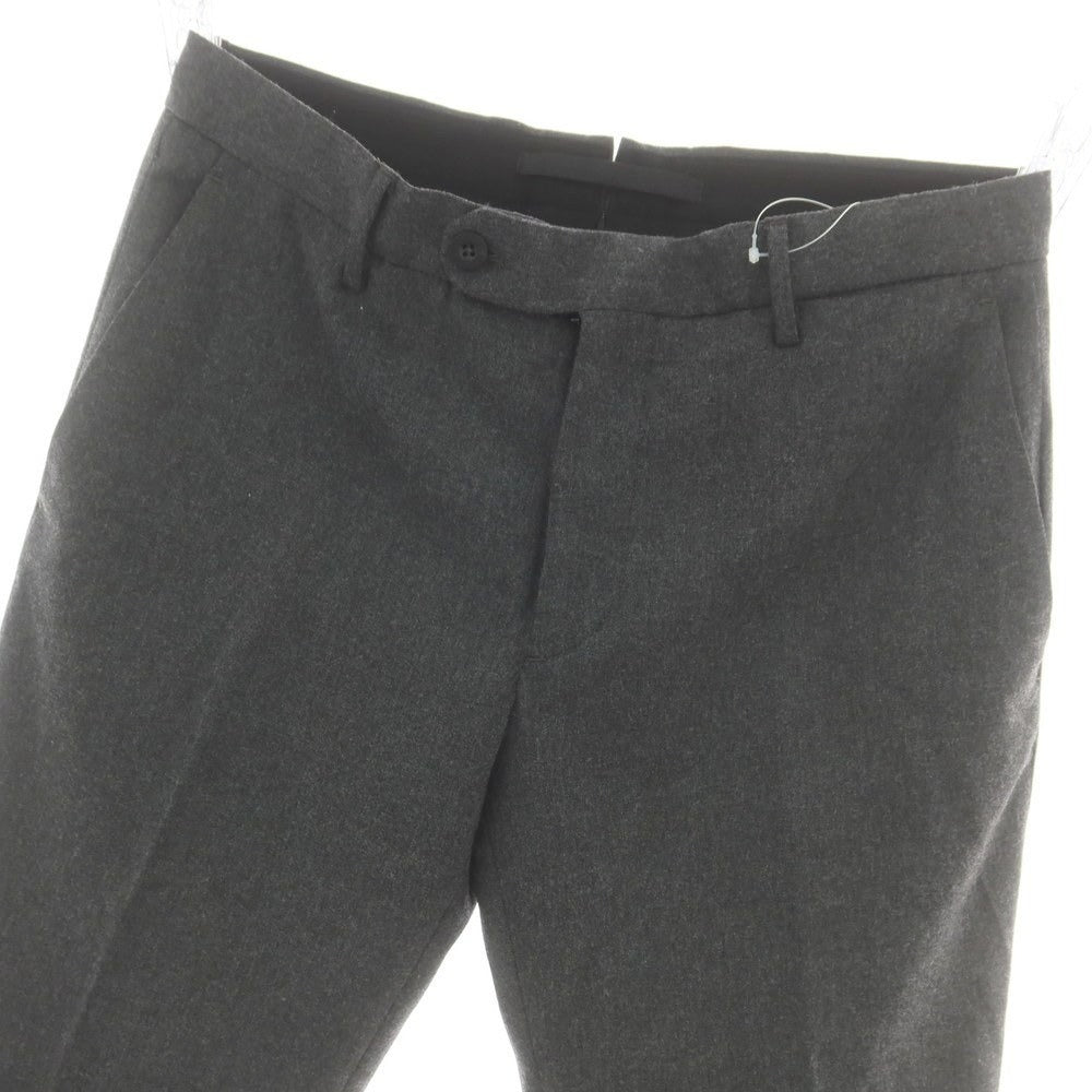 【中古】インコテックス スローウェア INCOTEX SLOWEAR ストレッチ ウールポリエステル ドレススラックスパンツ ダークグレー【 46 】【 状態ランクB 】【 メンズ 】
