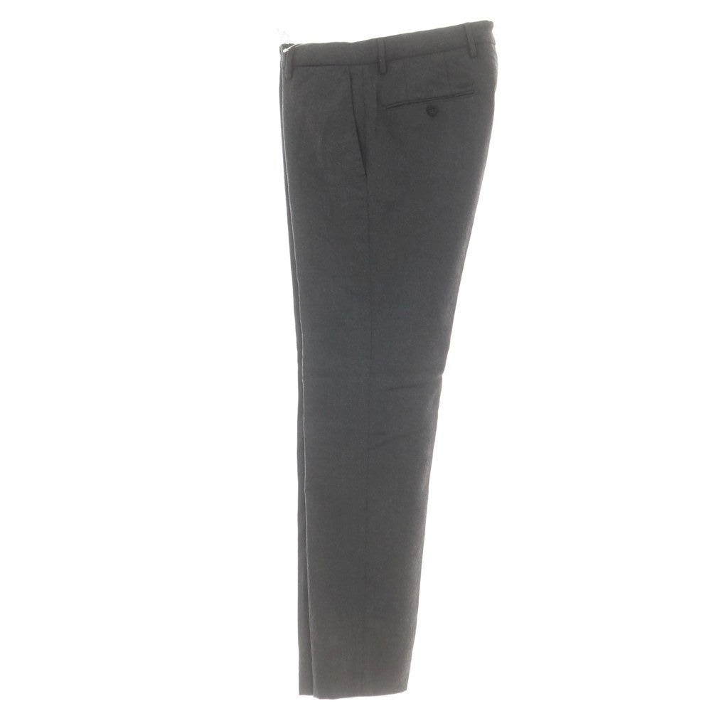 【中古】インコテックス スローウェア INCOTEX SLOWEAR ストレッチ ウールポリエステル ドレススラックスパンツ ダークグレー【 46 】【 状態ランクB 】【 メンズ 】