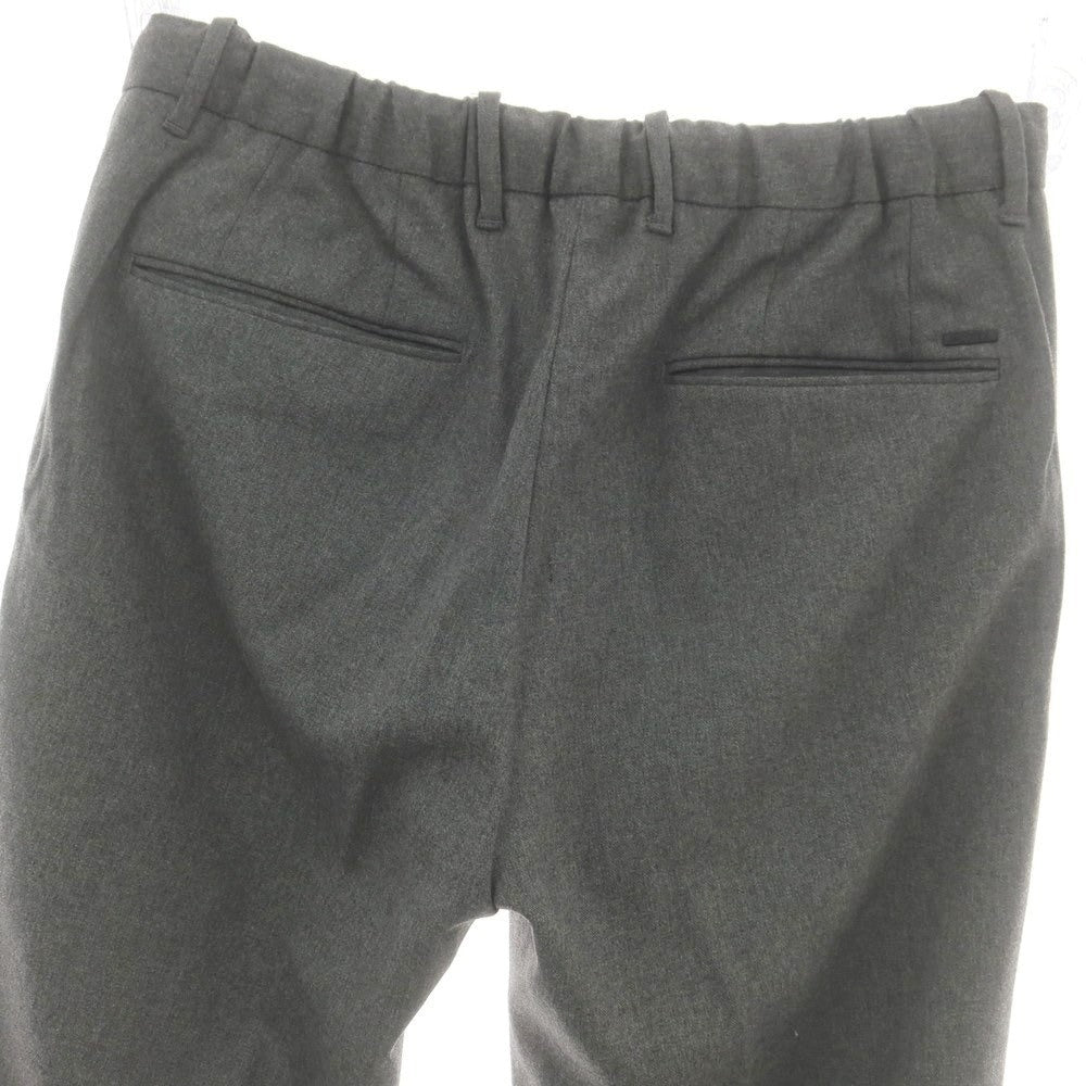 【中古】インコテックス スローウェア INCOTEX SLOWEAR ストレッチ ウールポリエステル イージースラックスパンツ グレー【 46 】【 状態ランクB 】【 メンズ 】