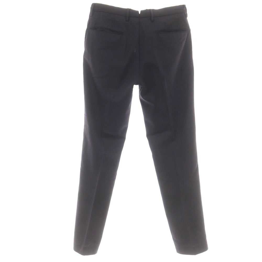 【中古】インコテックス INCOTEX URBAN TRAVELLER ストレッチ ウールポリエステル ドレススラックスパンツ ネイビー【 46 】【 状態ランクC 】【 メンズ 】