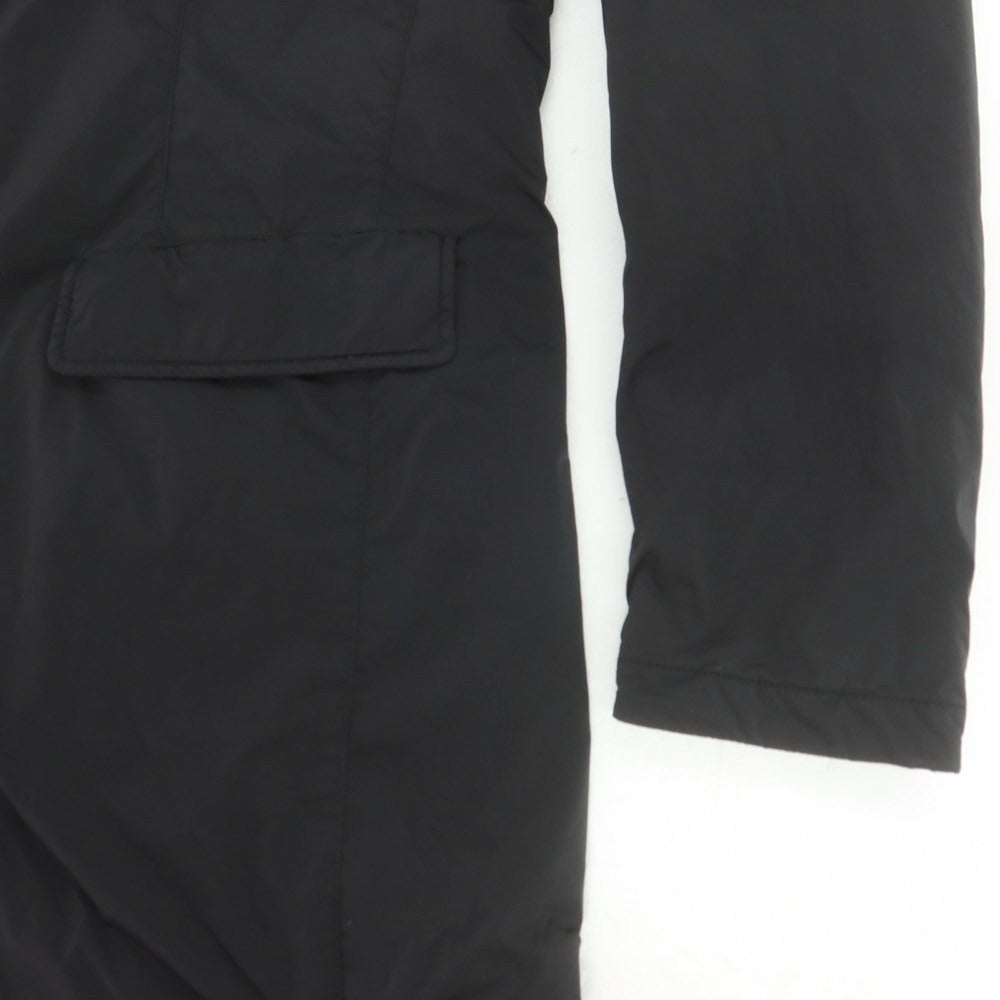【中古】シーピーカンパニー C.P.Company ストレッチナイロン 中綿 チェスターフィールドコート ブラック【 50 】【 状態ランクB 】【 メンズ 】