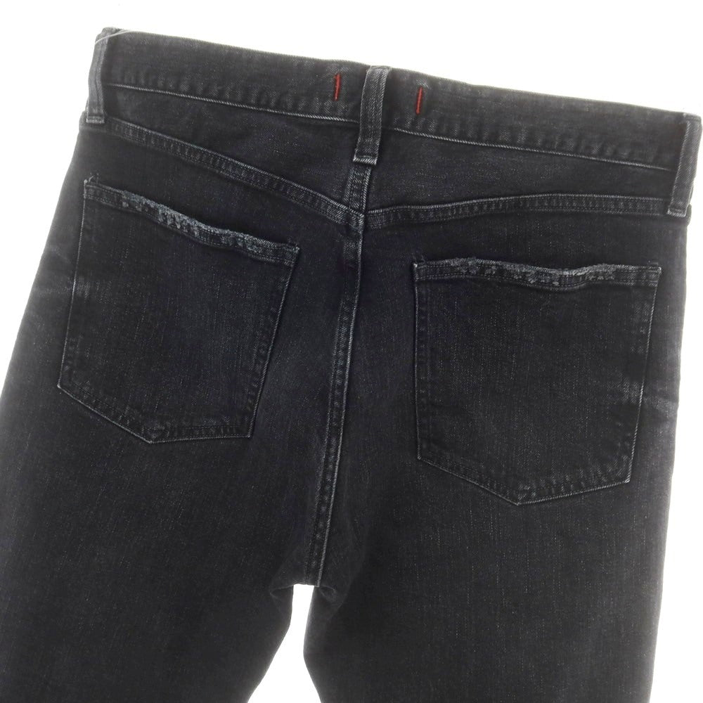 【中古】レッドカード RED CARD × BEAMS ストレッチ コットン ジーンズ デニムパンツ ブラック【 33 】【 状態ランクB 】【 メンズ 】