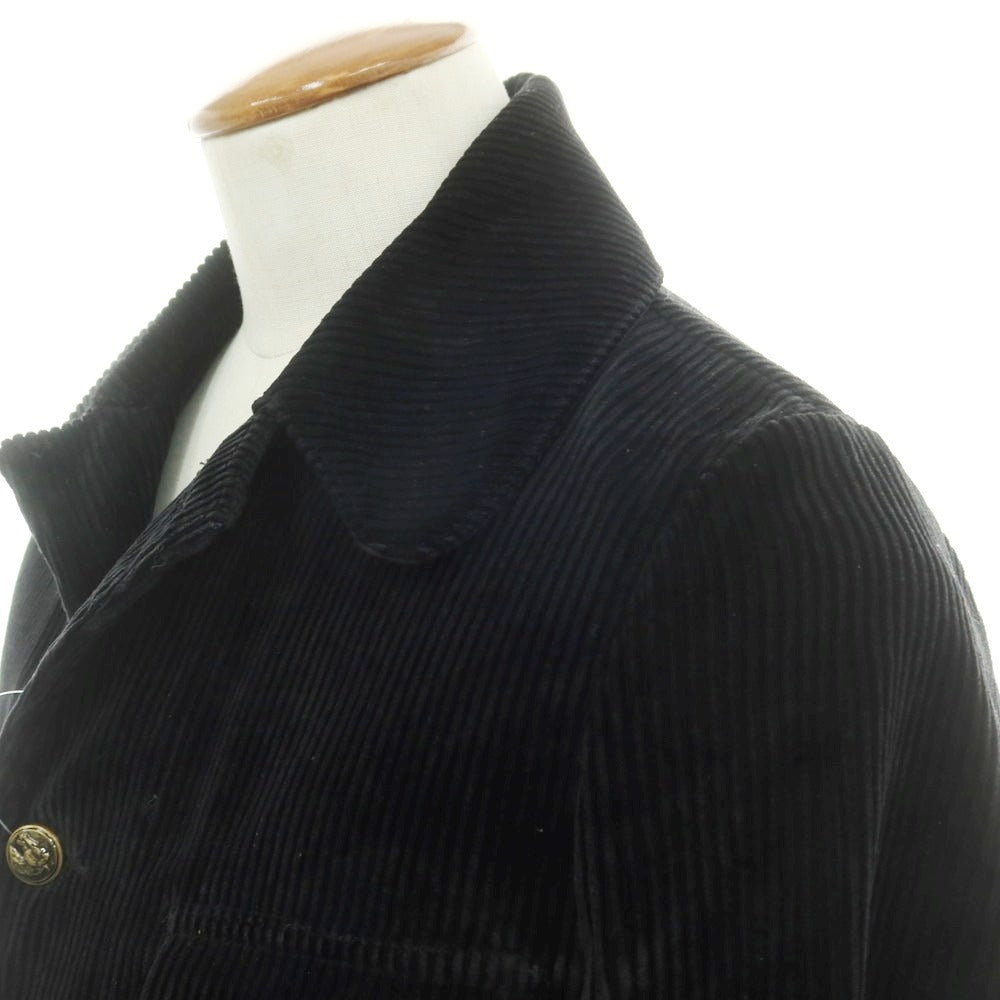 【中古】ハバーサック HAVERSACK コーデュロイ ブルゾン ブラック【 M 】【 状態ランクB 】【 メンズ 】