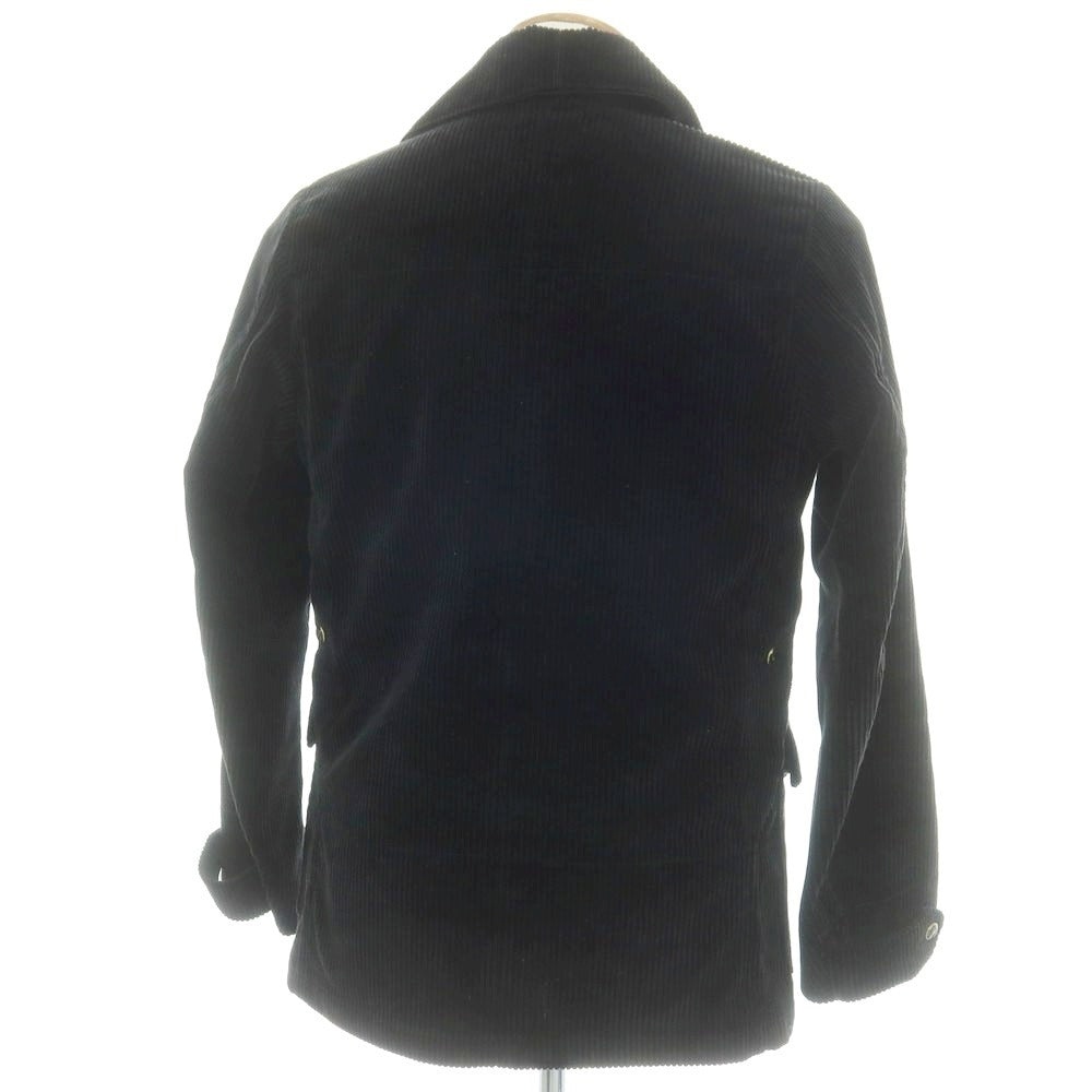 【中古】ハバーサック HAVERSACK コーデュロイ ブルゾン ブラック【 M 】【 状態ランクB 】【 メンズ 】