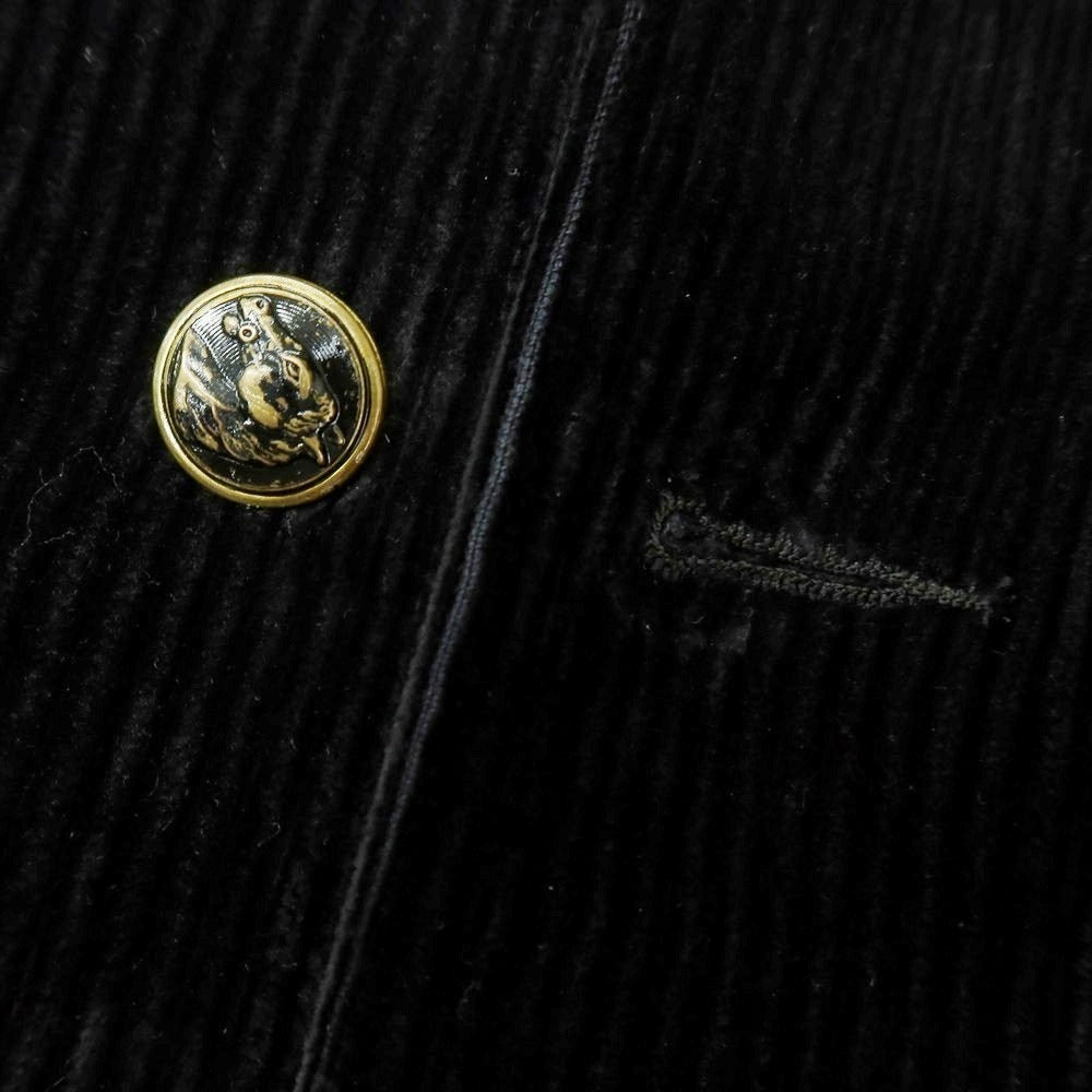 【中古】ハバーサック HAVERSACK コーデュロイ ブルゾン ブラック【 M 】【 状態ランクB 】【 メンズ 】