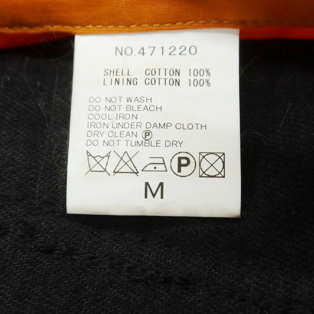 【中古】ハバーサック HAVERSACK コーデュロイ ブルゾン ブラック【 M 】【 状態ランクB 】【 メンズ 】