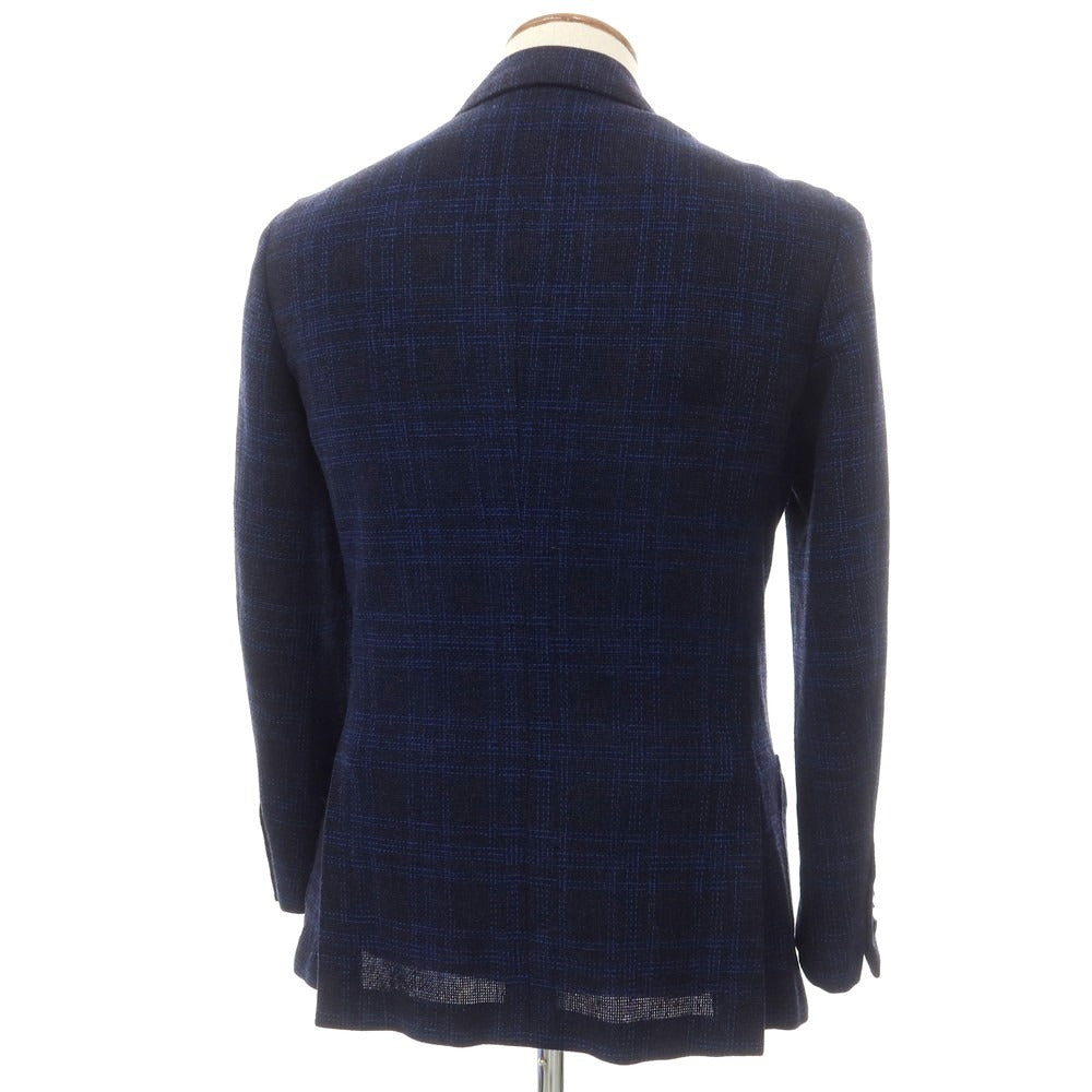 【中古】リングヂャケット RING JACKET ウール テーラードジャケット ネイビーxブルー【 48 】【 状態ランクB 】【 メンズ 】