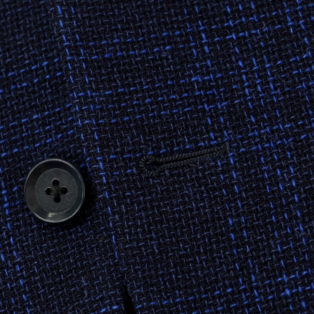 【中古】リングヂャケット RING JACKET ウール テーラードジャケット ネイビーxブルー【 48 】【 状態ランクB 】【 メンズ 】