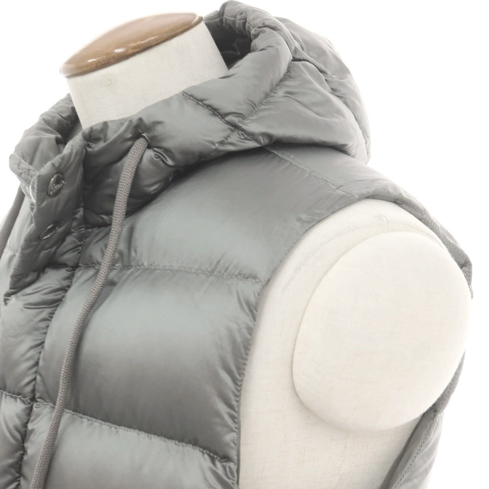 【中古】ヘルノ Herno ナイロンポリエステル ダウンベスト グレー【 48 】【 状態ランクB 】【 メンズ 】