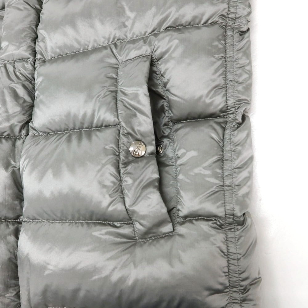 【中古】ヘルノ Herno ナイロンポリエステル ダウンベスト グレー【 48 】【 状態ランクB 】【 メンズ 】