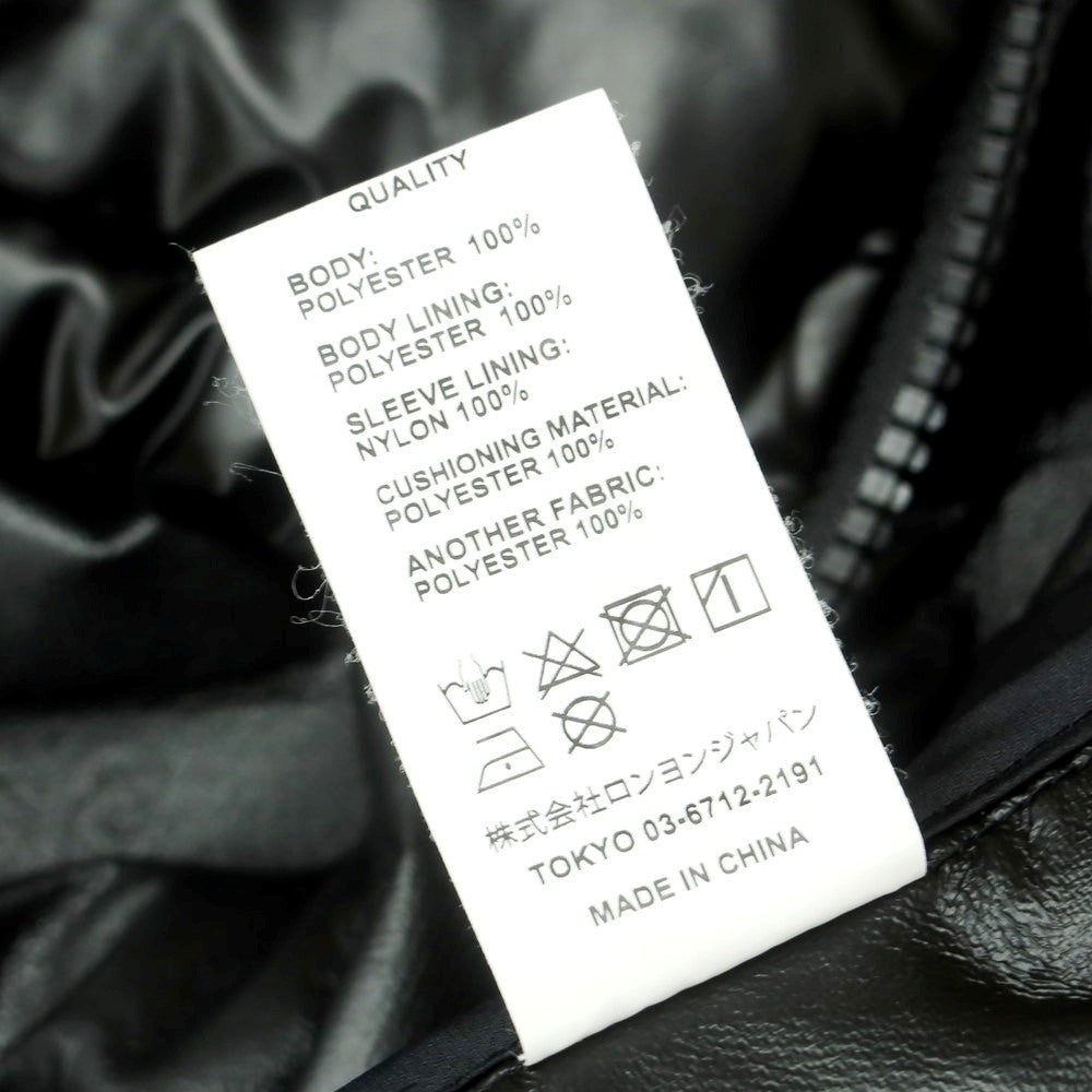 【中古】エスワイサーティトゥー バイ スウィートイヤーズ SY32 BY SWEET YEARS ボンディング ロゴ キルトジャケット 中綿ブルゾン ブラックxグレー【 L 】【 状態ランクB 】【 メンズ 】