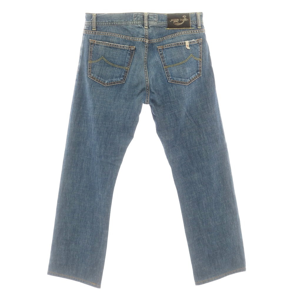 【中古】ヤコブコーエン JACOB COHEN J620 コットン ジーンズ デニムパンツ ブルー【 34 】【 状態ランクC 】【 メンズ 】