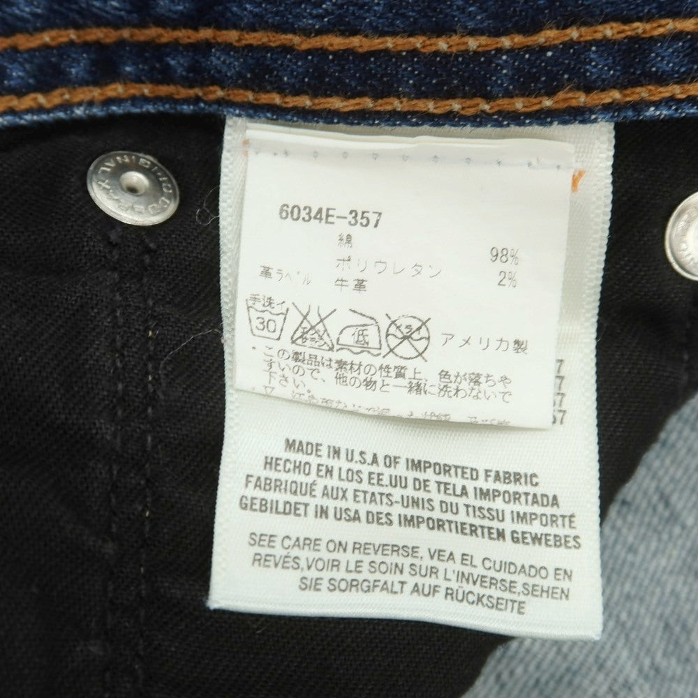【中古】シチズンズオブヒューマニティー Citizens of humanity ストレッチ コットン ジーンズ デニムパンツ ネイビーブルー【 31 】【 状態ランクC 】【 メンズ 】