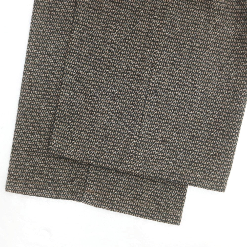 【中古】シビリア SIVIGLIA ストレッチ ウールコットン カジュアルスラックスパンツ ブラウンxベージュ【 32 】【 状態ランクB 】【 メンズ 】