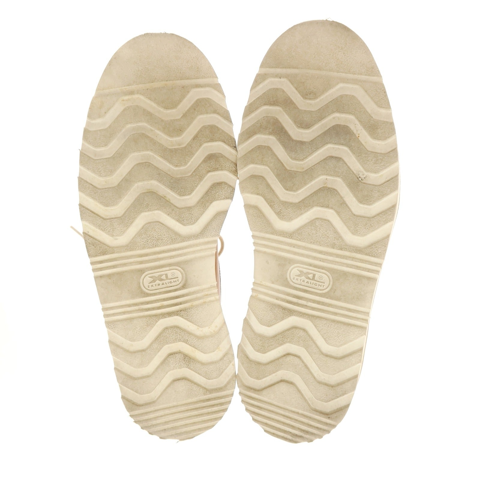 【中古】グレンソン GRENSON コンビ レースアップ ブーツ ライトブラウン【 7 1/2 】【 状態ランクB 】【 メンズ 】