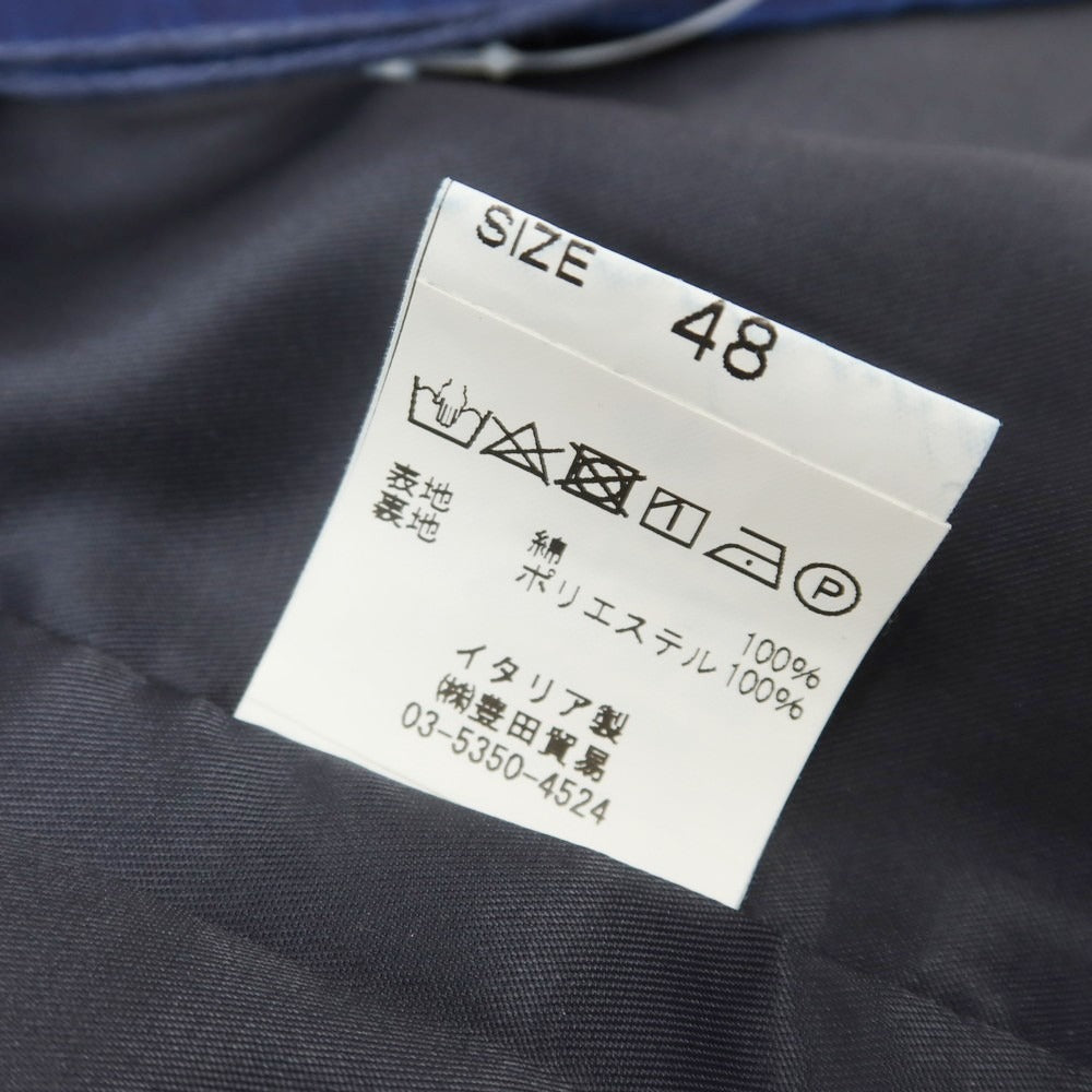 【中古】ジャンネット giannetto コットン ジレ ベスト ネイビー【 48 】【 状態ランクB 】【 メンズ 】