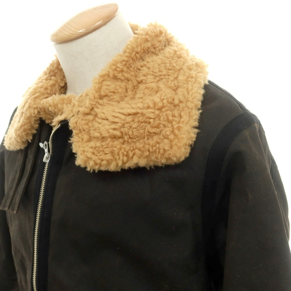 【中古】サムライ ジーンズ SAMURAI JEANS コットン B-3型 フライトジャケット ブルゾン ダークブラウン【 S 】【 状態ランクB 】【 メンズ 】