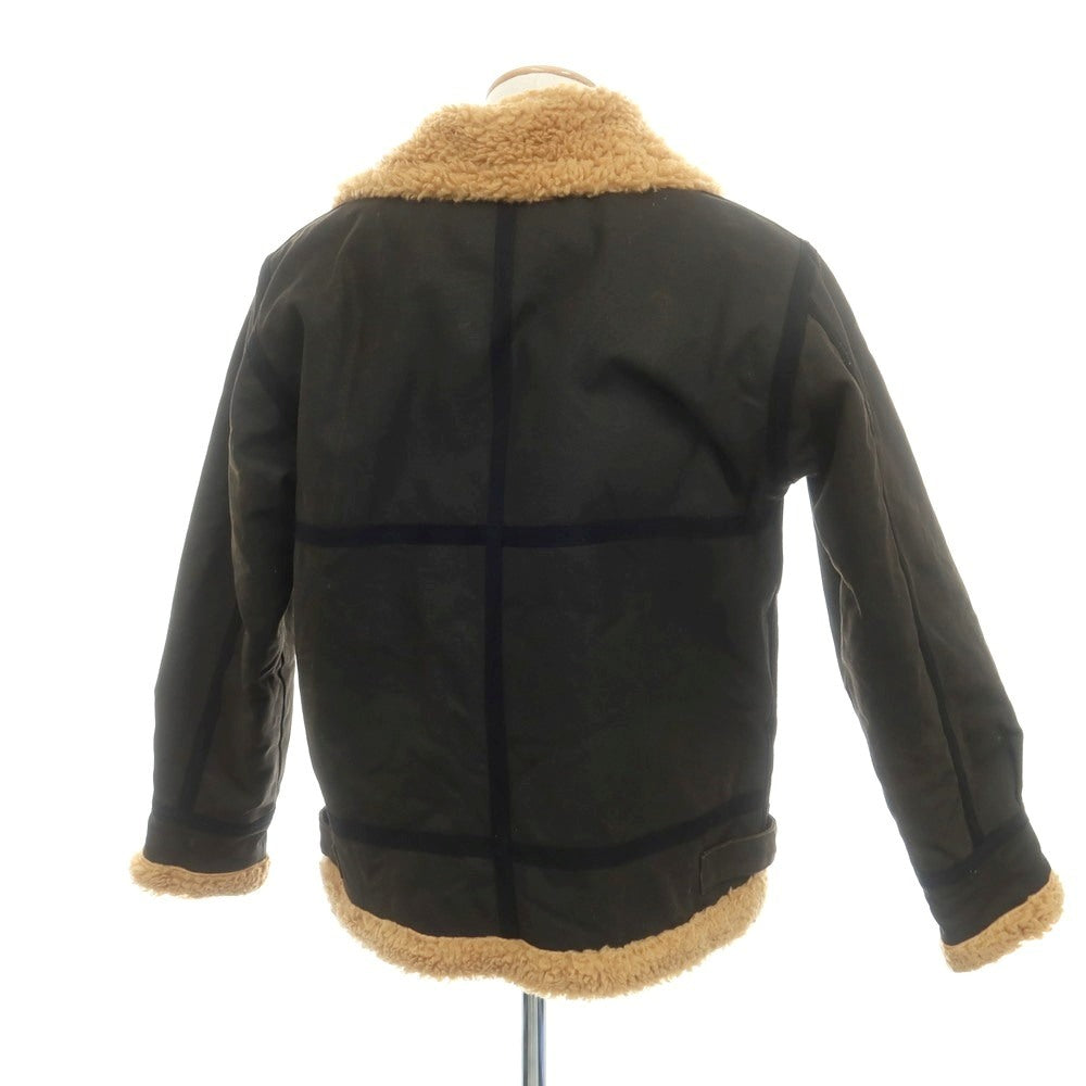 【中古】サムライ ジーンズ SAMURAI JEANS コットン B-3型 フライトジャケット ブルゾン ダークブラウン【 S 】【 状態ランクB 】【 メンズ 】