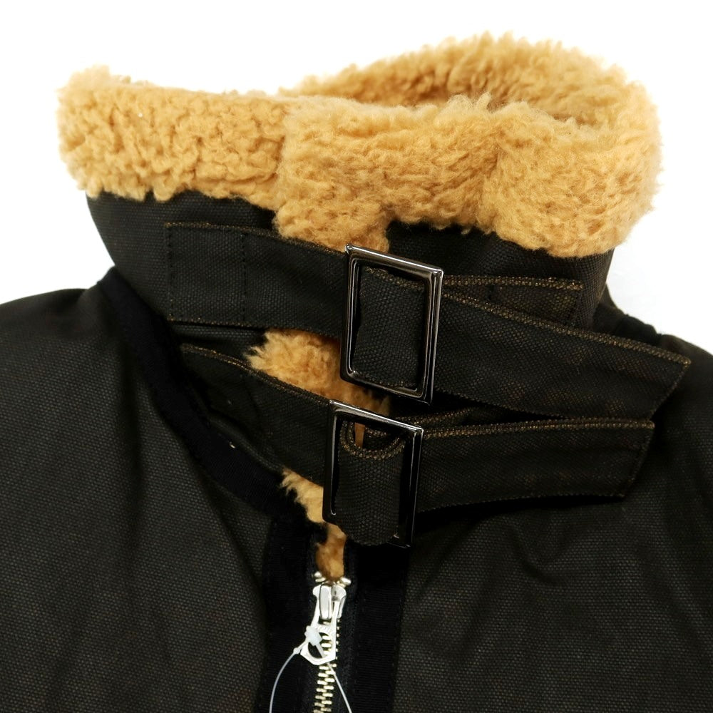 【中古】サムライ ジーンズ SAMURAI JEANS コットン B-3型 フライトジャケット ブルゾン ダークブラウン【 S 】【 状態ランクB 】【 メンズ 】