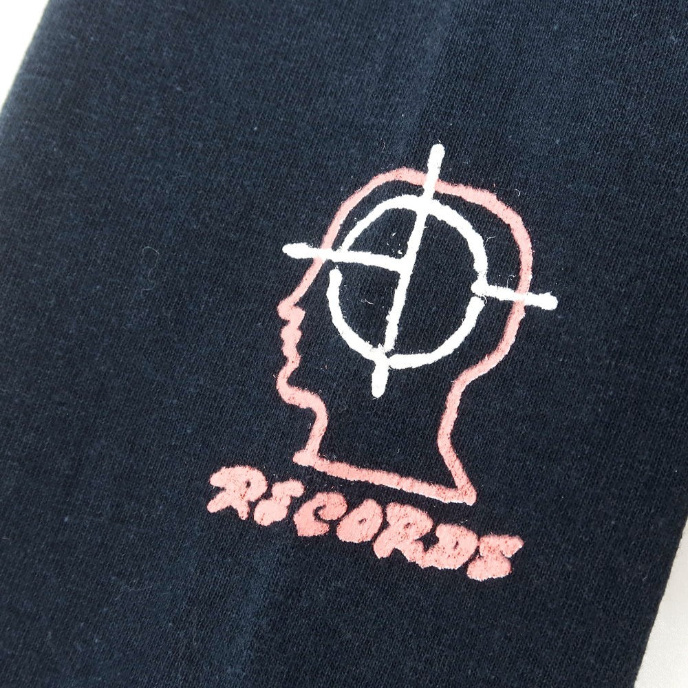 【中古】ブレインデッド BRAIN DEAD コットン系 クルーネック 長袖Tシャツ ネイビー【 M 】【 状態ランクC 】【 メンズ 】
