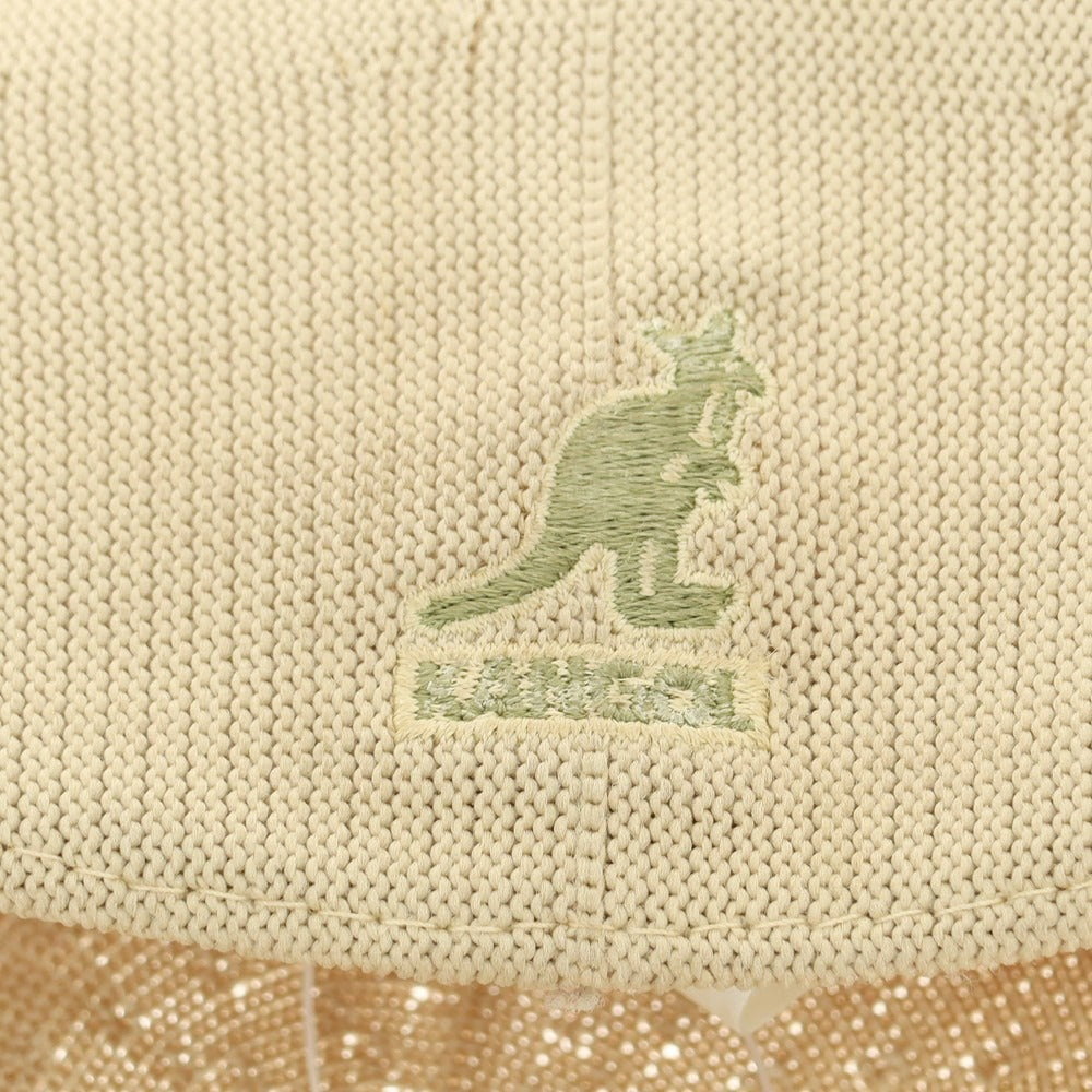 【中古】カンゴール KANGOL ポリエステル ハンチング キャップ ベージュ【 L 】【 状態ランクC 】【 メンズ 】