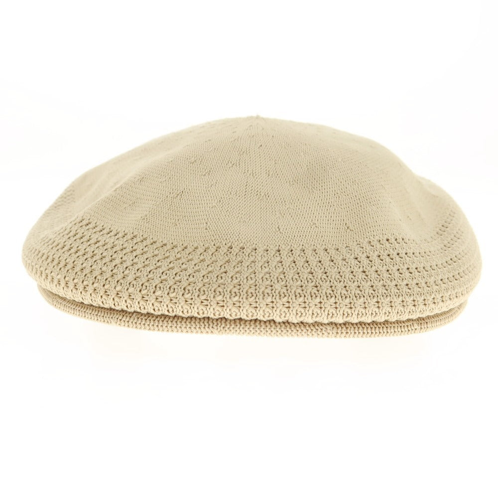 【中古】カンゴール KANGOL ポリエステル ハンチング キャップ ベージュ【 L 】【 状態ランクC 】【 メンズ 】