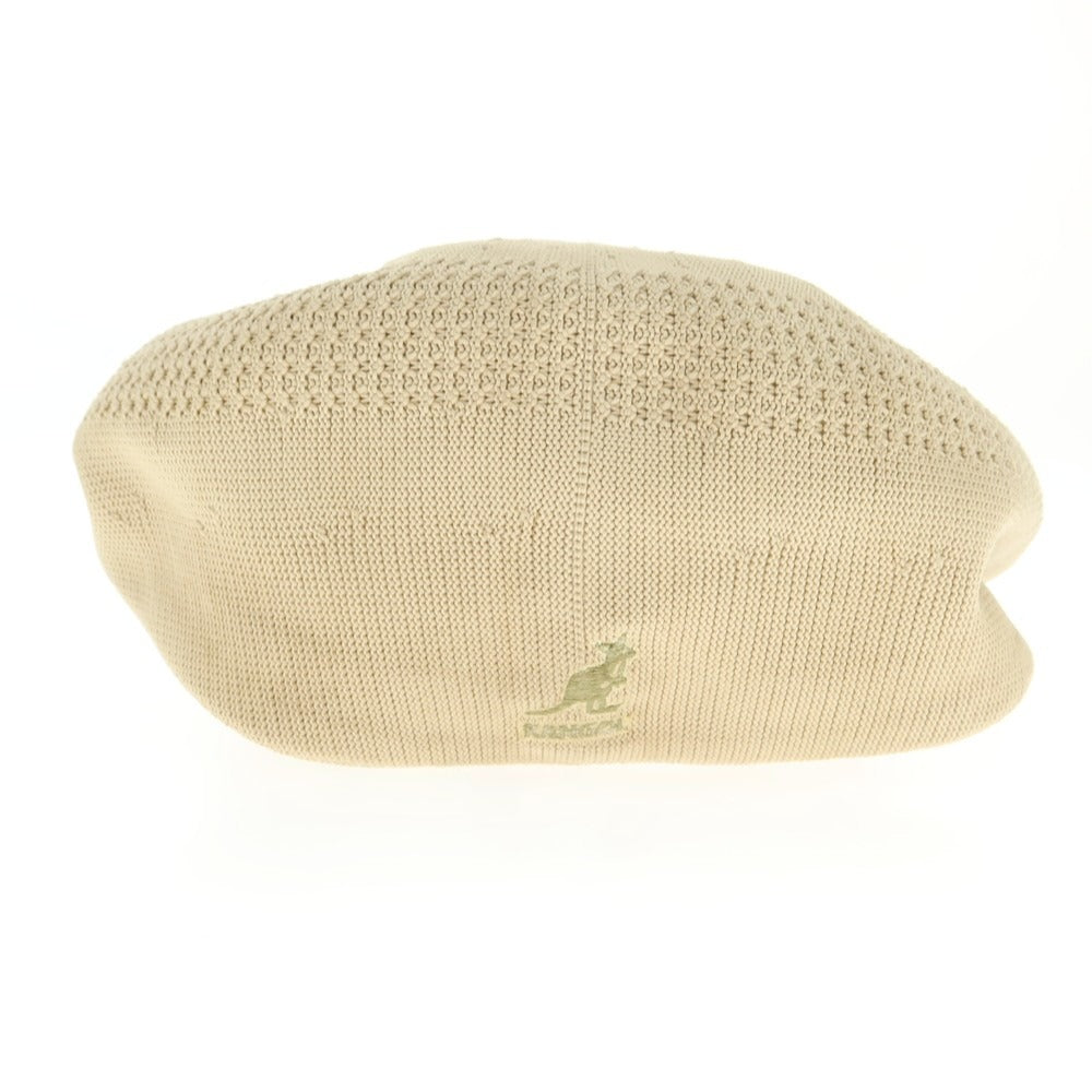 【中古】カンゴール KANGOL ポリエステル ハンチング キャップ ベージュ【 L 】【 状態ランクC 】【 メンズ 】