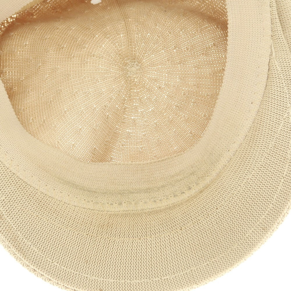 【中古】カンゴール KANGOL ポリエステル ハンチング キャップ ベージュ【 L 】【 状態ランクC 】【 メンズ 】