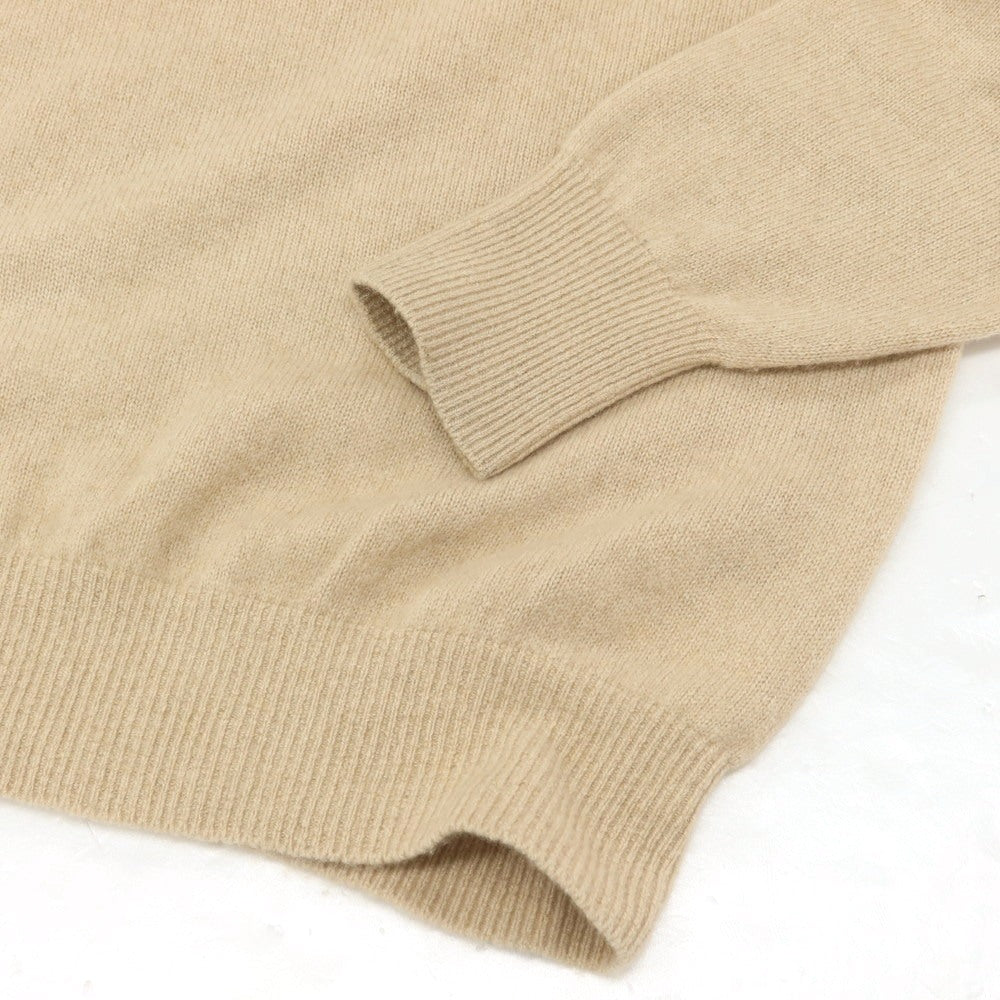 【中古】ヘリル HERILL カシミヤ ハイネック プルオーバーニット ベージュ【 状態ランクB 】【 メンズ 】