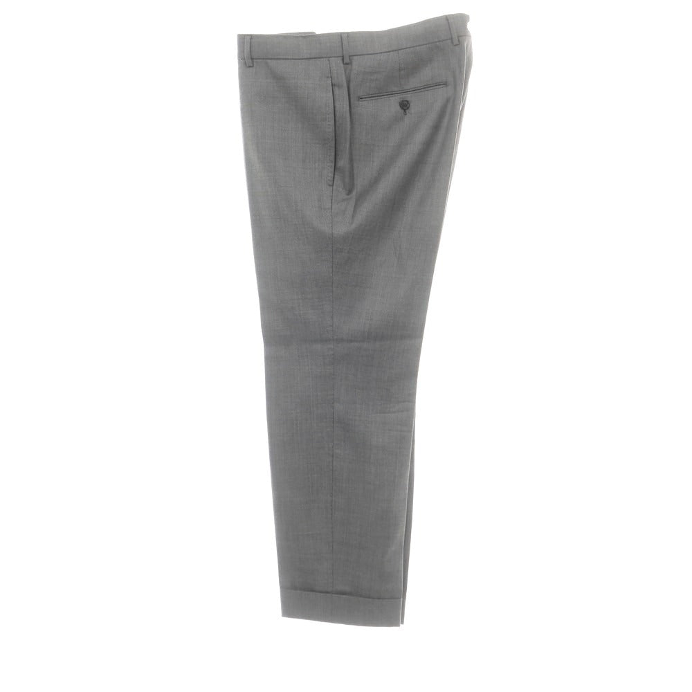 【中古】トゥモローランド TOMORROWLAND ウールシルク スリーピース 2つボタンスーツ グレー【 50 】【 状態ランクB 】【 メンズ 】