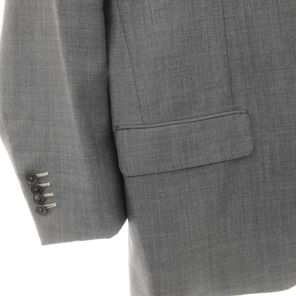 【中古】トゥモローランド TOMORROWLAND ウールシルク スリーピース 2つボタンスーツ グレー【 50 】【 状態ランクB 】【 メンズ 】