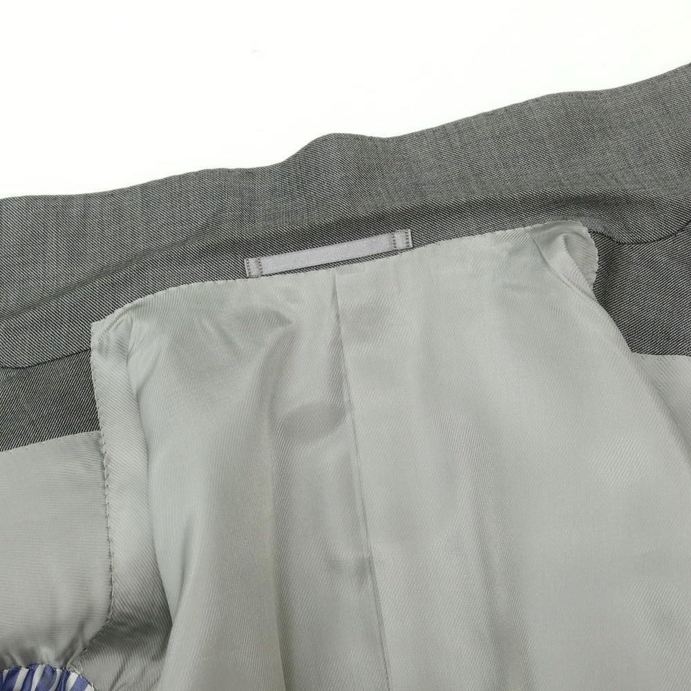 【中古】トゥモローランド TOMORROWLAND ウールシルク スリーピース 2つボタンスーツ グレー【 50 】【 状態ランクB 】【 メンズ 】