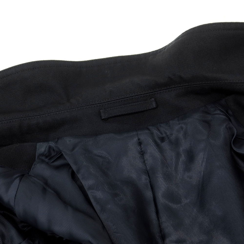 【中古】ラルディーニ LARDINI ウールコットン 中綿 ステンカラーコート ダークネイビー【 48 】【 状態ランクC 】【 メンズ 】