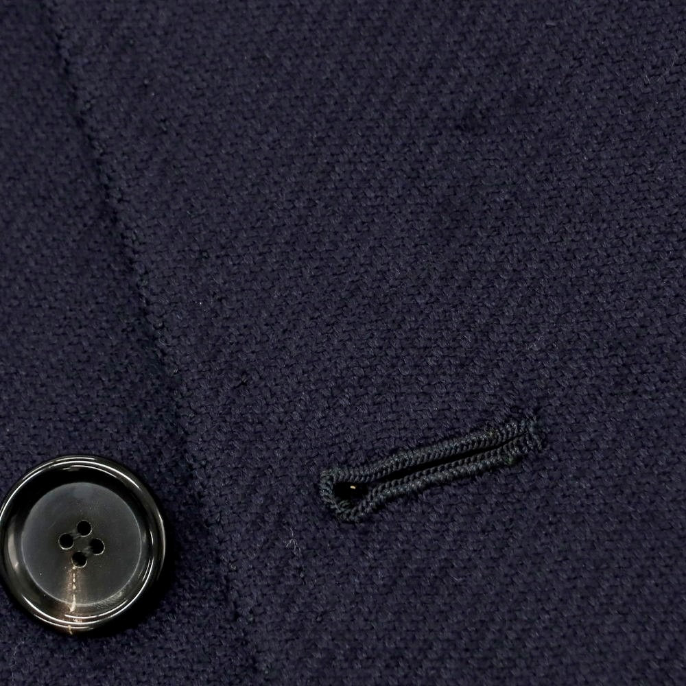 【中古】チェーザレ アットリーニ Cesare Attolini ウールカシミヤ チェスターフィールドコート ネイビー【 48 】【 状態ランクB 】【 メンズ 】