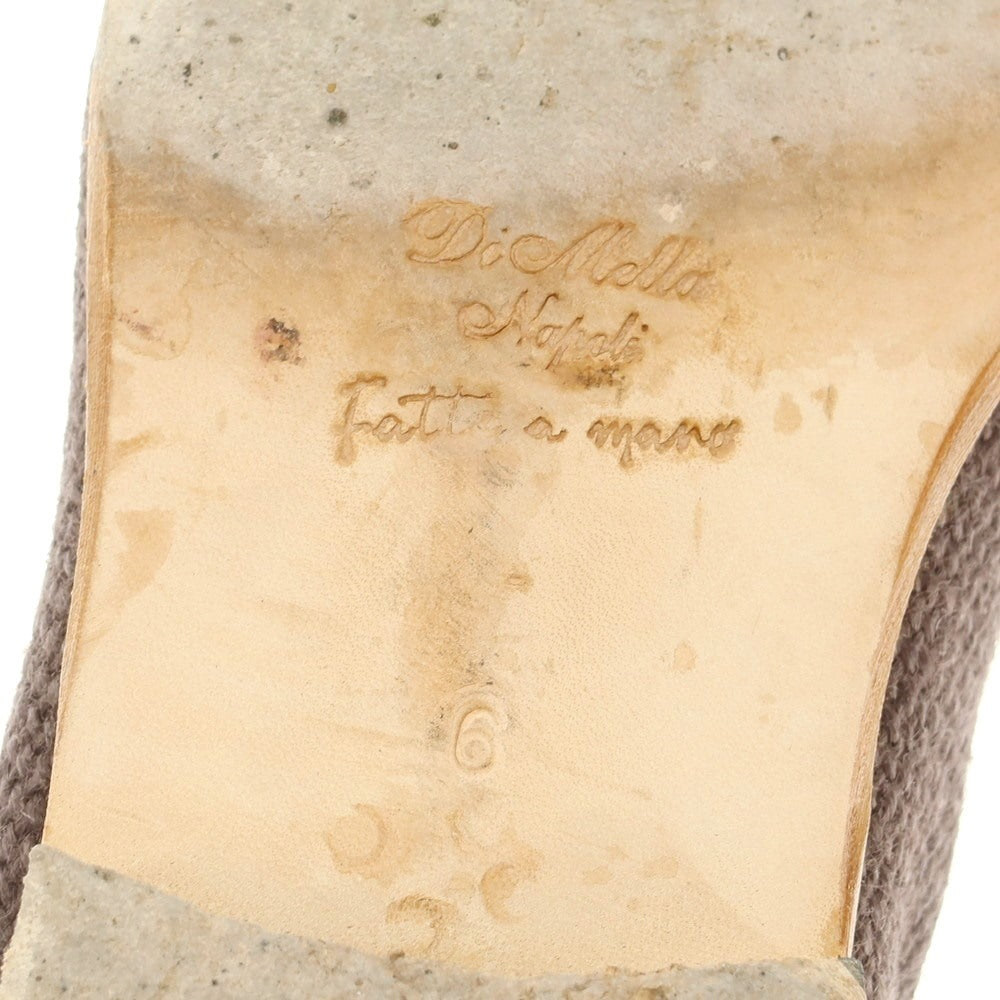 【中古】ディメッラ DI MELLA ジュートキャンバス ローファー アッシュブラウン【 6 】【 状態ランクC 】【 メンズ 】