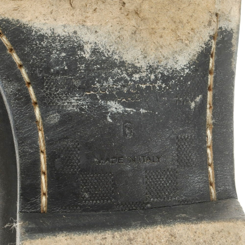 【中古】ルイ ヴィトン LOUIS VUITTON サイドゴアブーツ ブラック【 6 】【 状態ランクD 】【 メンズ 】