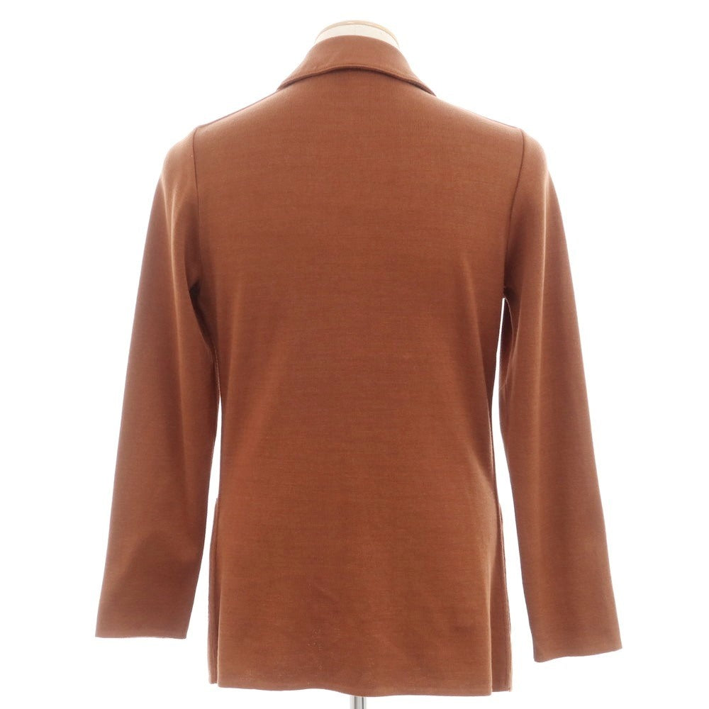 【中古】ラルディーニ LARDINI コットン ニットジャケット オレンジブラウン【 S 】【 状態ランクB 】【 メンズ 】
