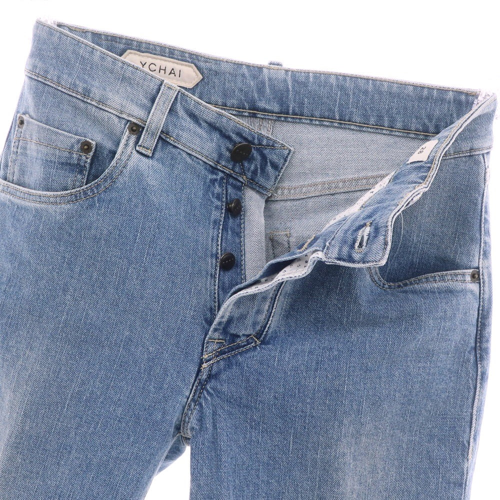 【中古】イカイ YCHAI ストレッチ コットン ジーンズ デニムパンツ ブルー【 28 】【 状態ランクB 】【 メンズ 】