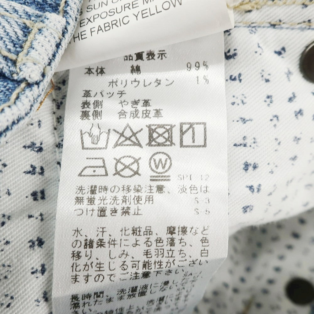 【中古】イカイ YCHAI ストレッチ コットン ジーンズ デニムパンツ ブルー【 28 】【 状態ランクB 】【 メンズ 】