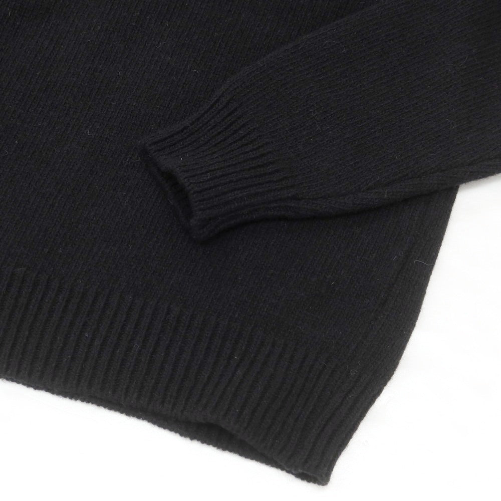 【新品】センス SSEINSE ミドルゲージ ウールナイロン タートルネック プルオーバーニット ブラック【 L 】【 状態ランクN 】【 メンズ 】