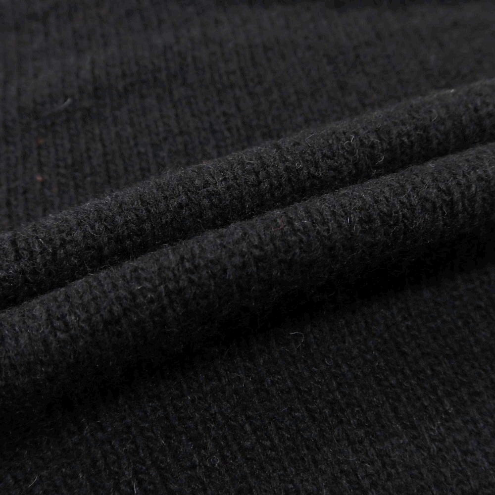 【新品】センス SSEINSE ミドルゲージ ウールナイロン タートルネック プルオーバーニット ブラック【 L 】【 状態ランクN 】【 メンズ 】