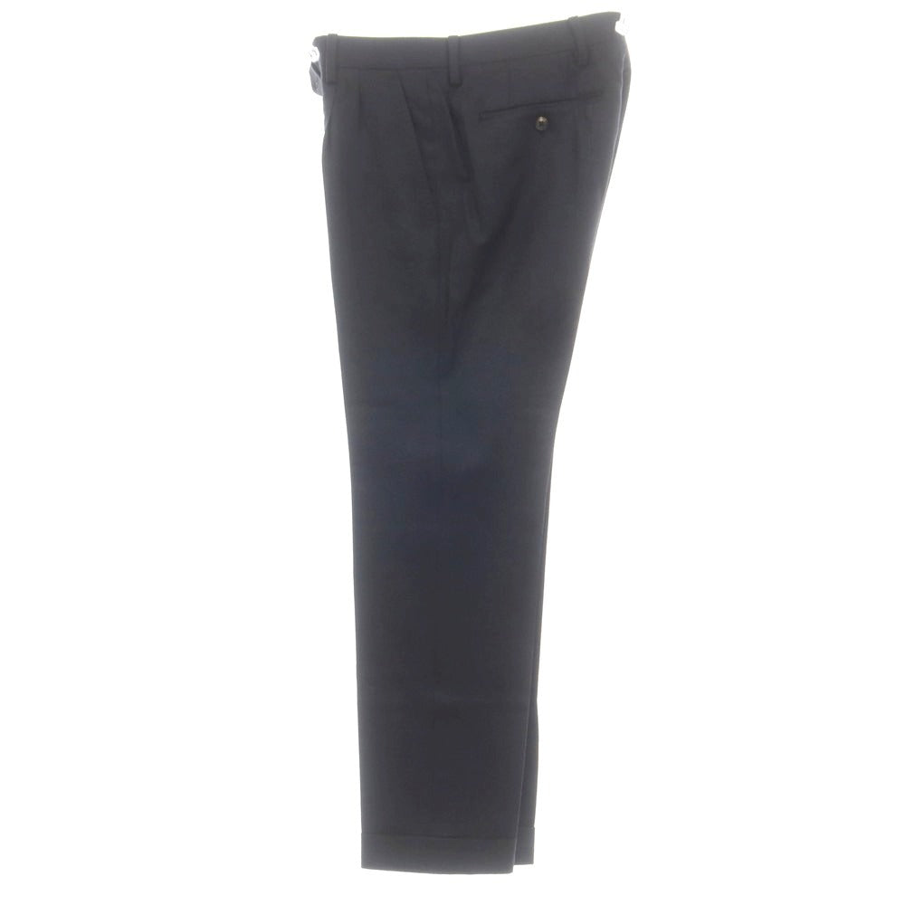 【中古】ユニバーサルランゲージ UNIVERSAL LANGUAGE ウール ダブルスーツ グレイッシュネイビー【 上42/下73 】【 状態ランクB 】【 メンズ 】