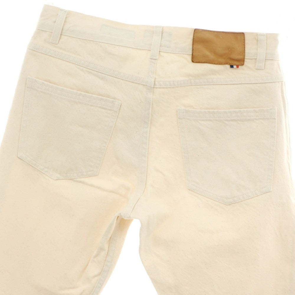 【中古】エーヴイエヌ AVN コットン デニムパンツ アイボリー【 30 】【 状態ランクB 】【 メンズ 】