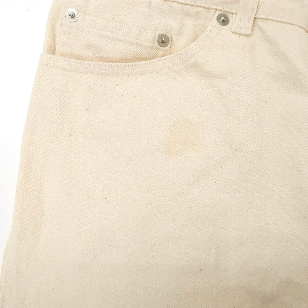 【中古】エーヴイエヌ AVN コットン デニムパンツ アイボリー【 30 】【 状態ランクB 】【 メンズ 】