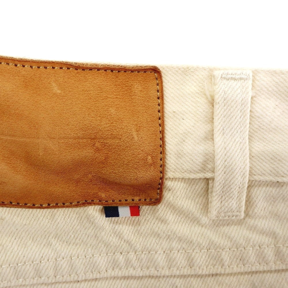 【中古】エーヴイエヌ AVN コットン デニムパンツ アイボリー【 30 】【 状態ランクB 】【 メンズ 】