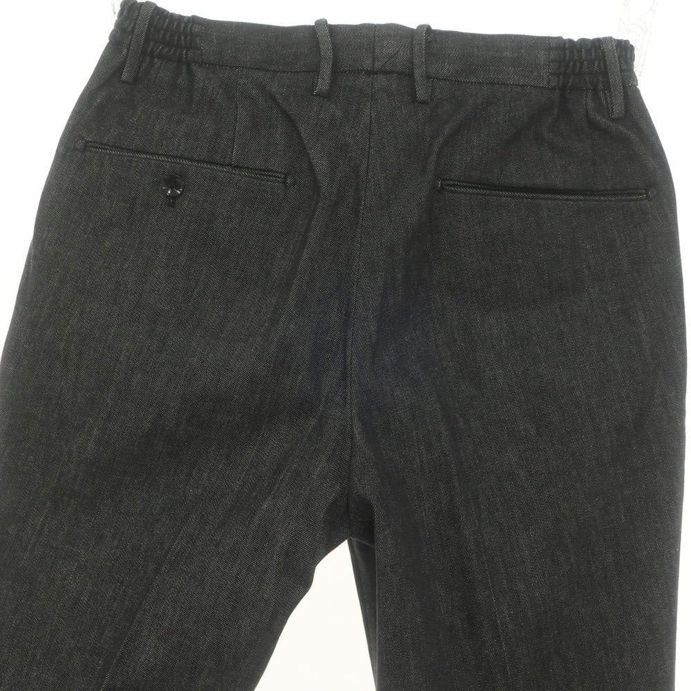【中古】クロスクローゼット crossclothet ストレッチ コットン デニム イージースラックスパンツ ブラック系【 1 】【 状態ランクA 】【 メンズ 】