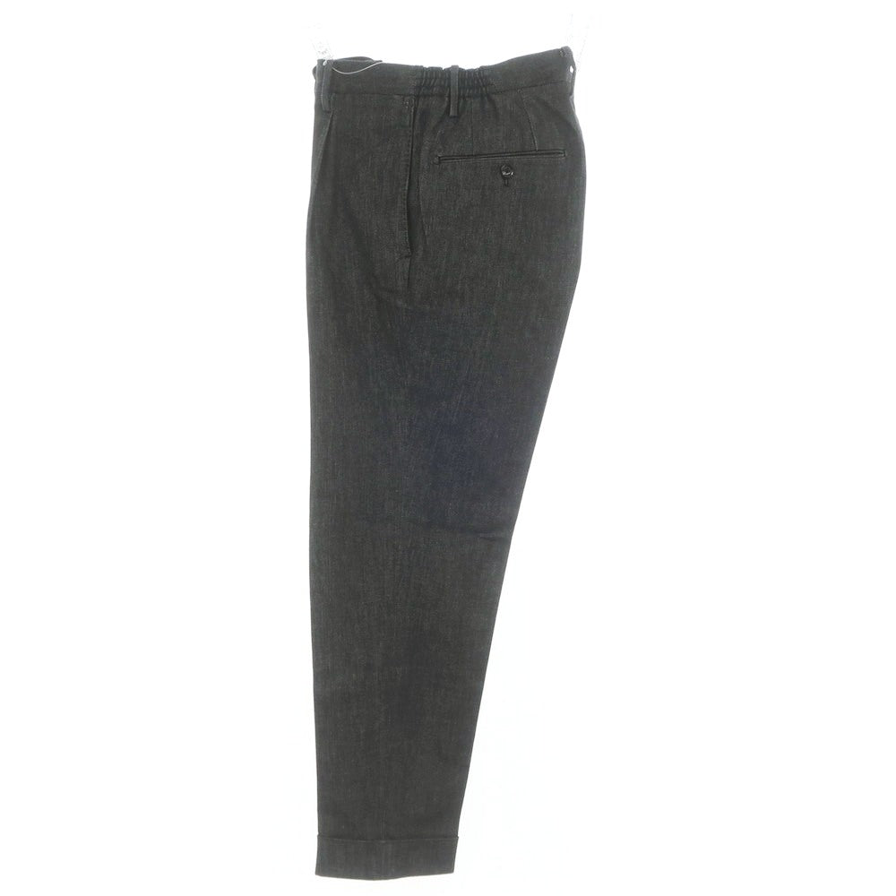 【中古】クロスクローゼット crossclothet ストレッチ コットン デニム イージースラックスパンツ ブラック系【 1 】【 状態ランクA 】【 メンズ 】