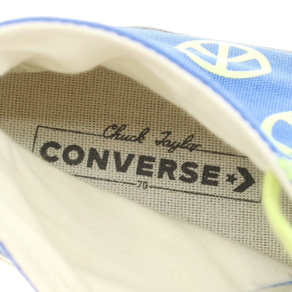 【中古】コンバース CONVERSE CT70 オールスター キャンバス ハイカット スニーカー ブルー【 28cm 】【 状態ランクB 】【 メンズ 】