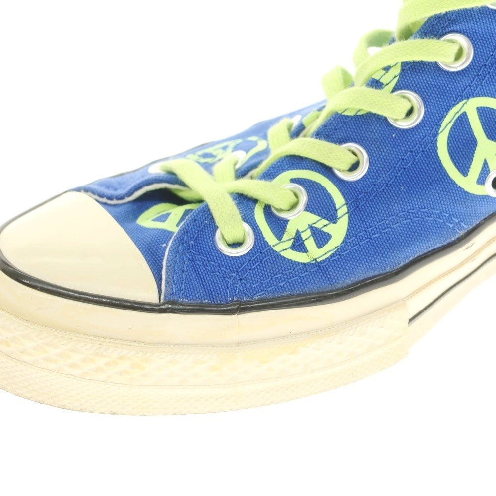 【中古】コンバース CONVERSE CT70 オールスター キャンバス ハイカット スニーカー ブルー【 28cm 】【 状態ランクB 】【 メンズ 】