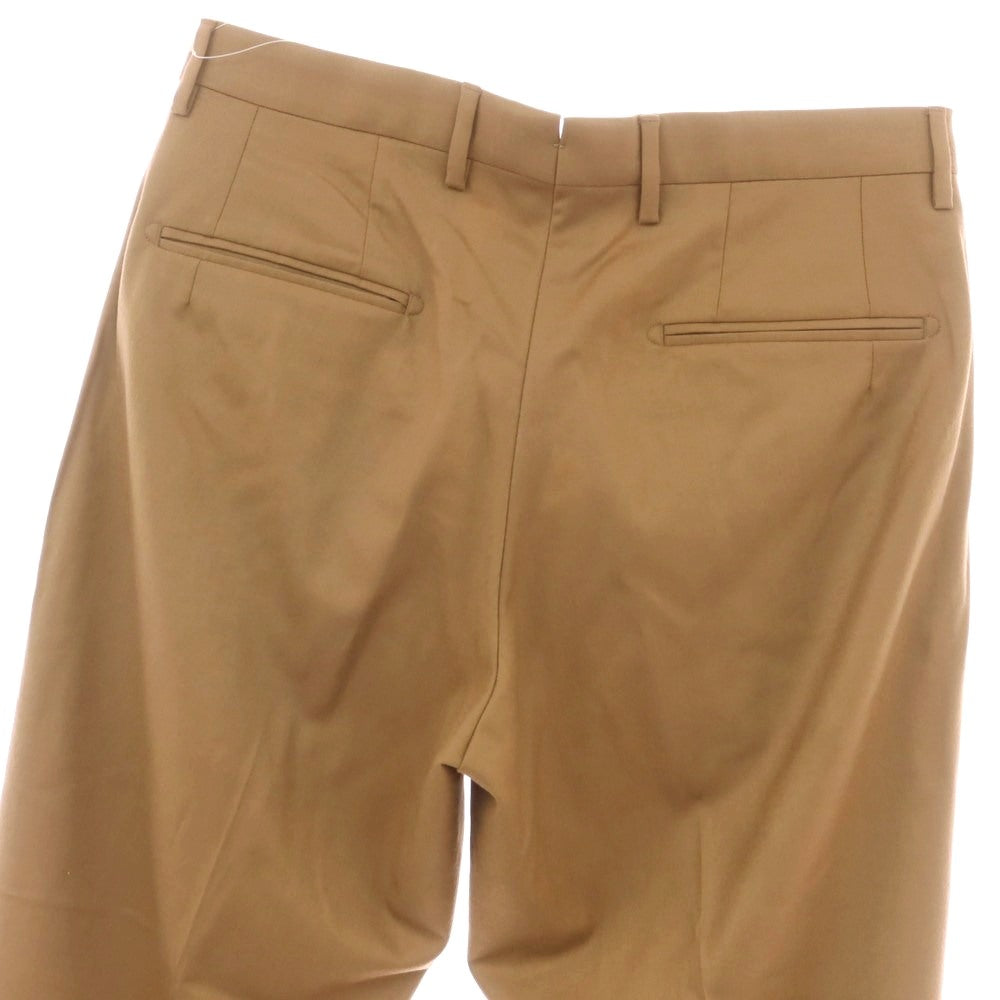 【中古】ベルウィッチ BERWICH ウール ドレススラックスパンツ キャメルベージュ系【 48 】【 状態ランクB 】【 メンズ 】